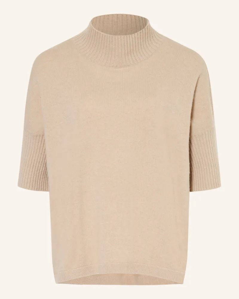 Antonelli Firenze Strickshirt Mit 3/4-Arm Und Cashmere beige Beige