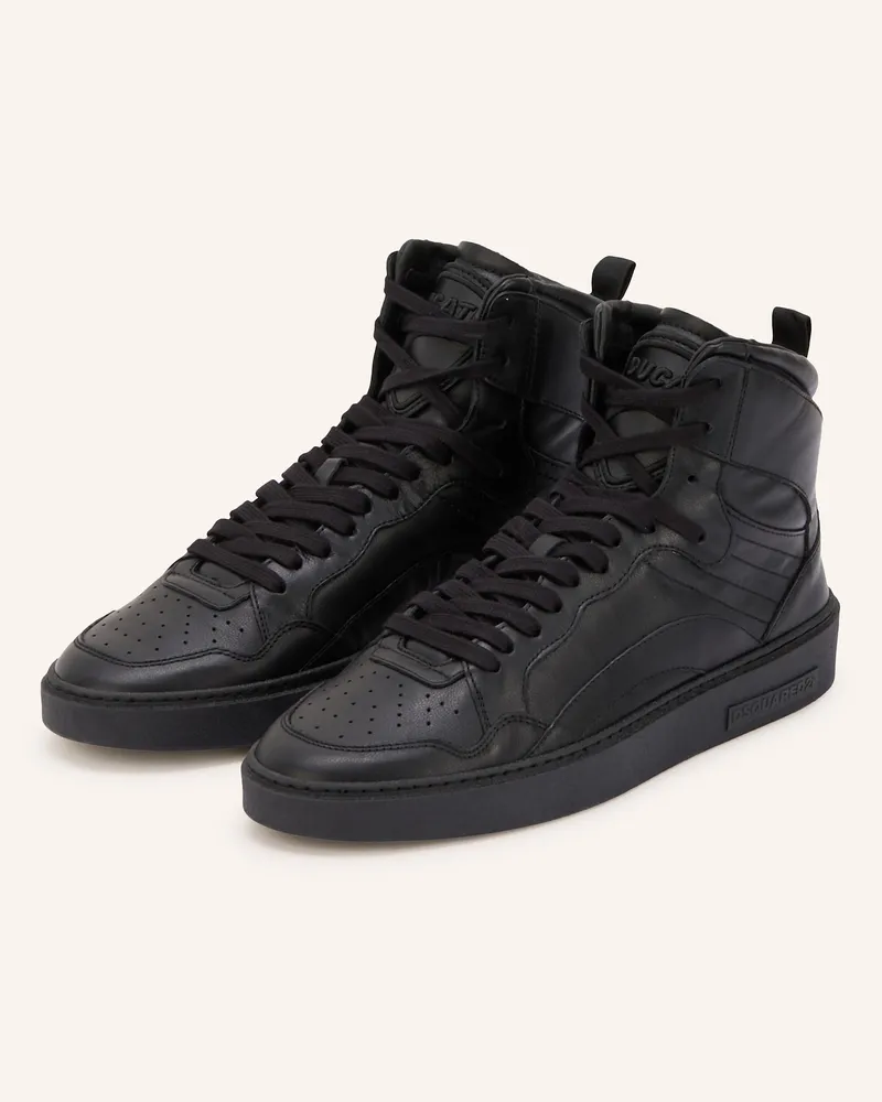 Dsquared2 Hightop-Sneaker Schwarz