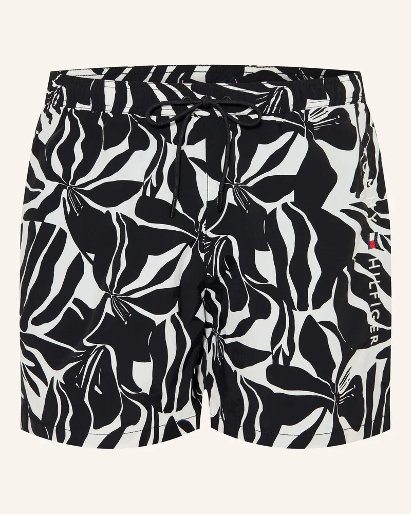 Tommy Hilfiger Badeshorts schwarz Schwarz