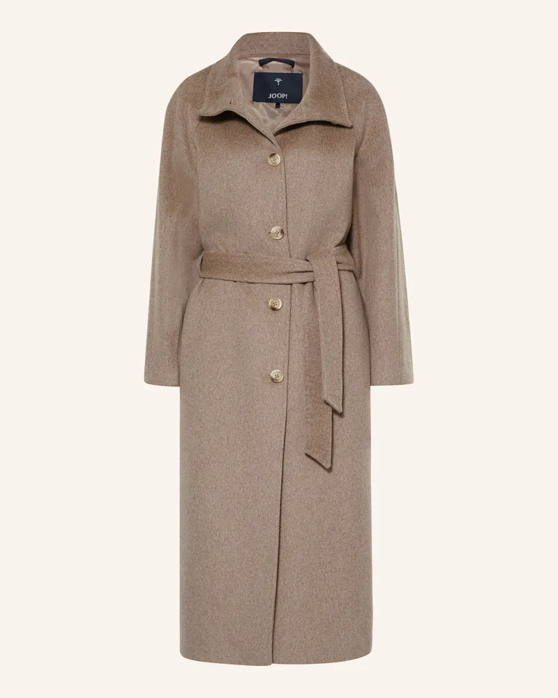 JOOP! Wollmantel Caecilia beige Taupe