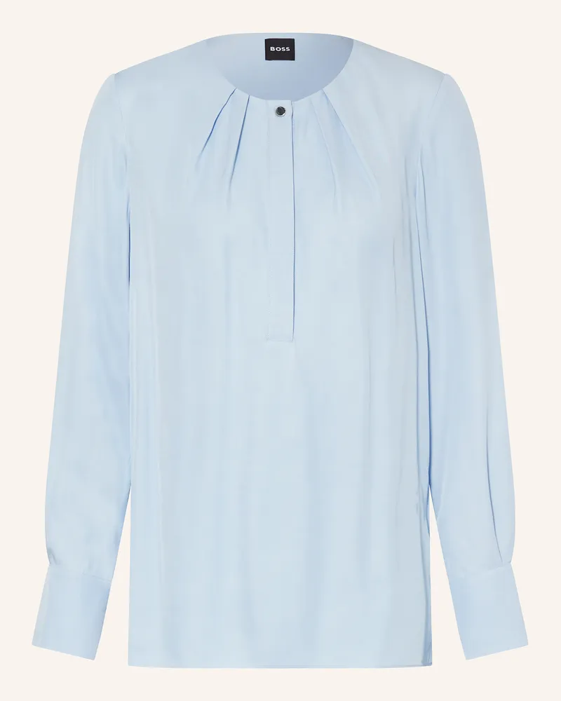 HUGO BOSS Blusenshirt BOCELIA Hellblau