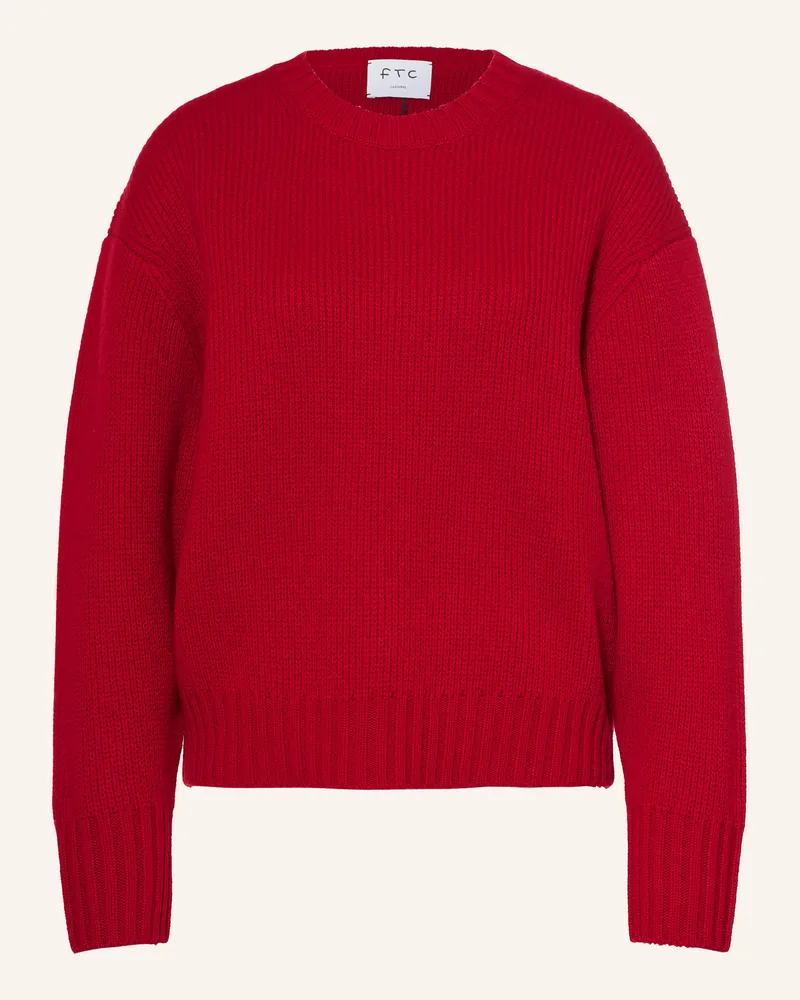 FTC Cashmere Cashmere-Pullover rot Rot