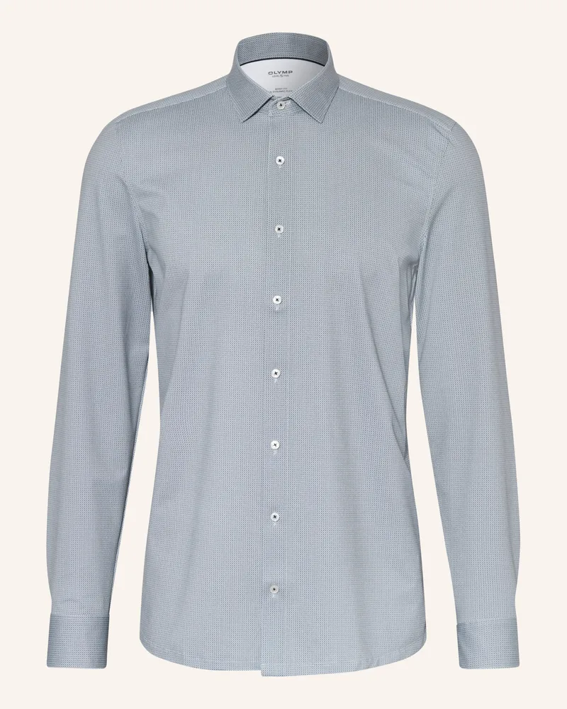 Olymp Hemd Level Five Body Fit blau Dunkelblau