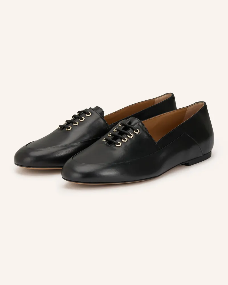 Jil Sander Loafer schwarz Schwarz