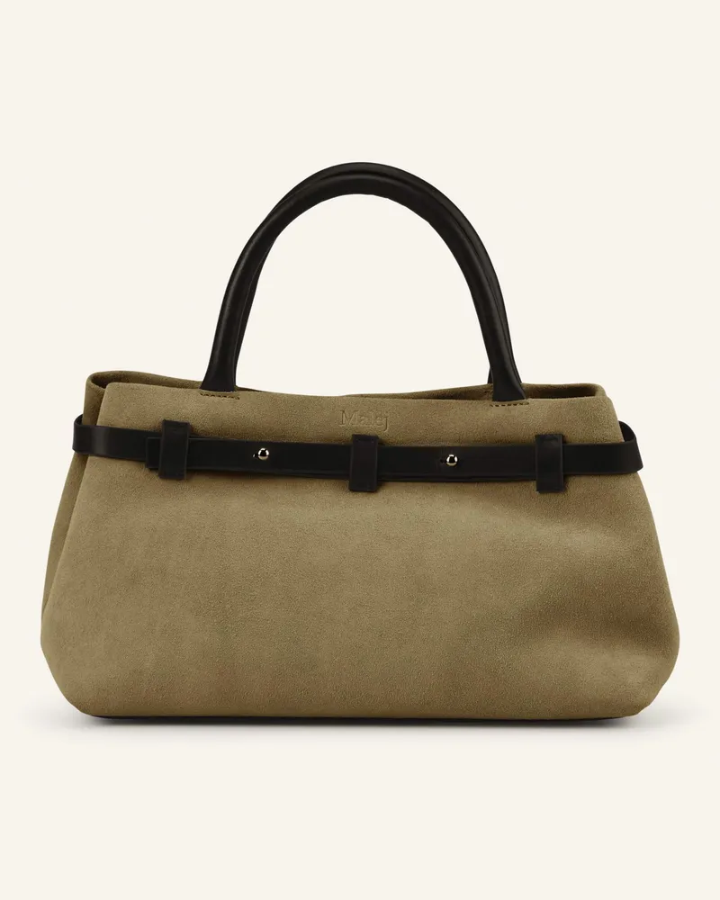 Malej Ledertasche Madrid beige Beige