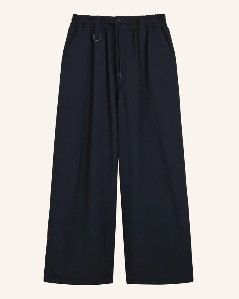 Y-3 Y-3 Sport Uniform Hose Mit Weitem Bein schwarz Schwarz