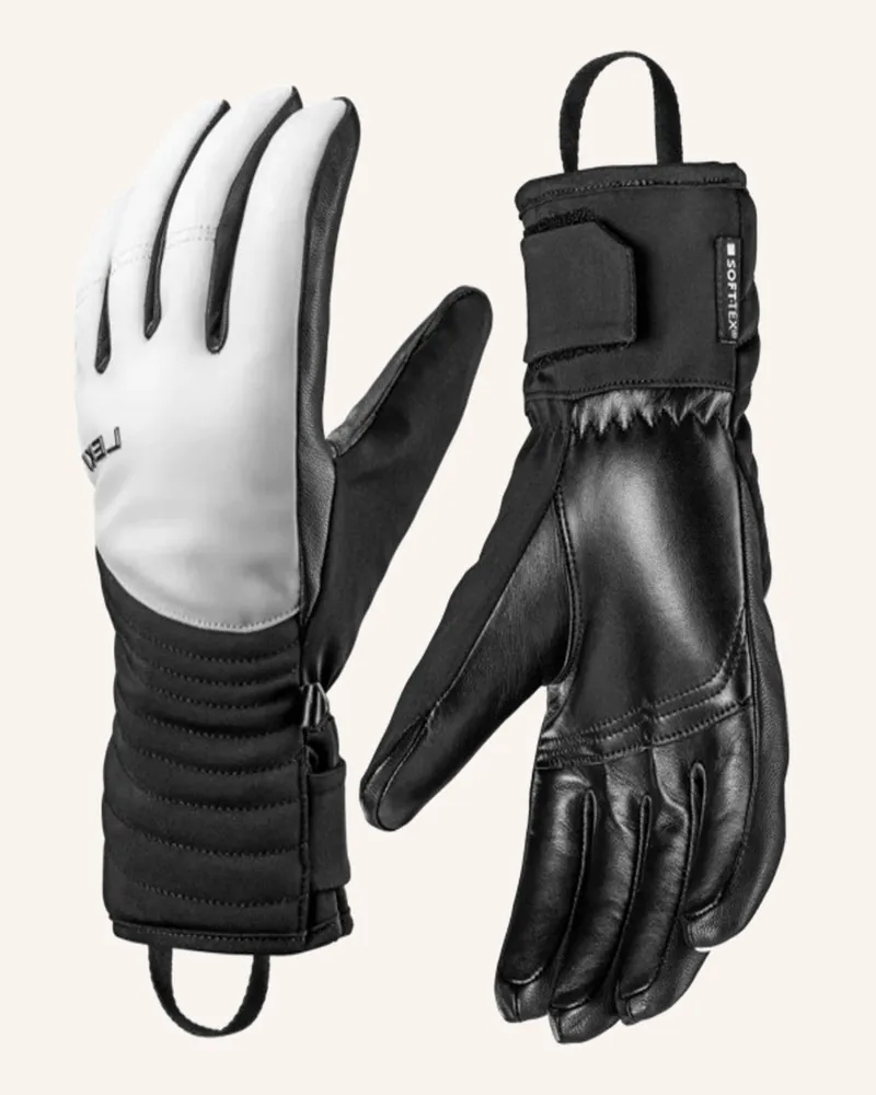 Leki Leki Leki Damen Handschuhe Vallarta Base Zero White Black weiss Weiss