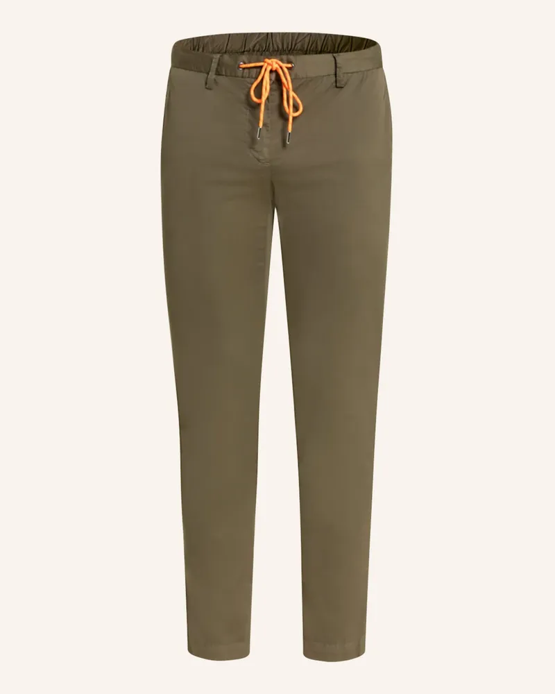 Alberto Chino Jump Slim Fit gruen Khaki