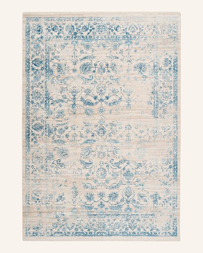 Kayoom Kurzflor Teppich BAROQUE 625 Blau