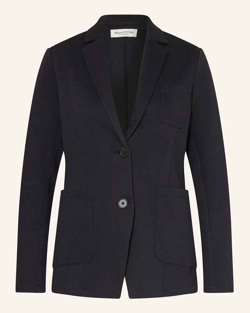 Marc O'Polo Piqué-Blazer Dunkelblau