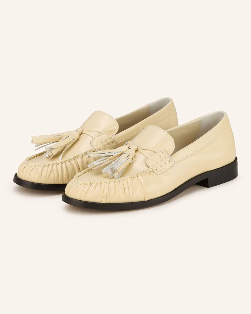 Alohas Lack-Loafer Marietta weiss Creme