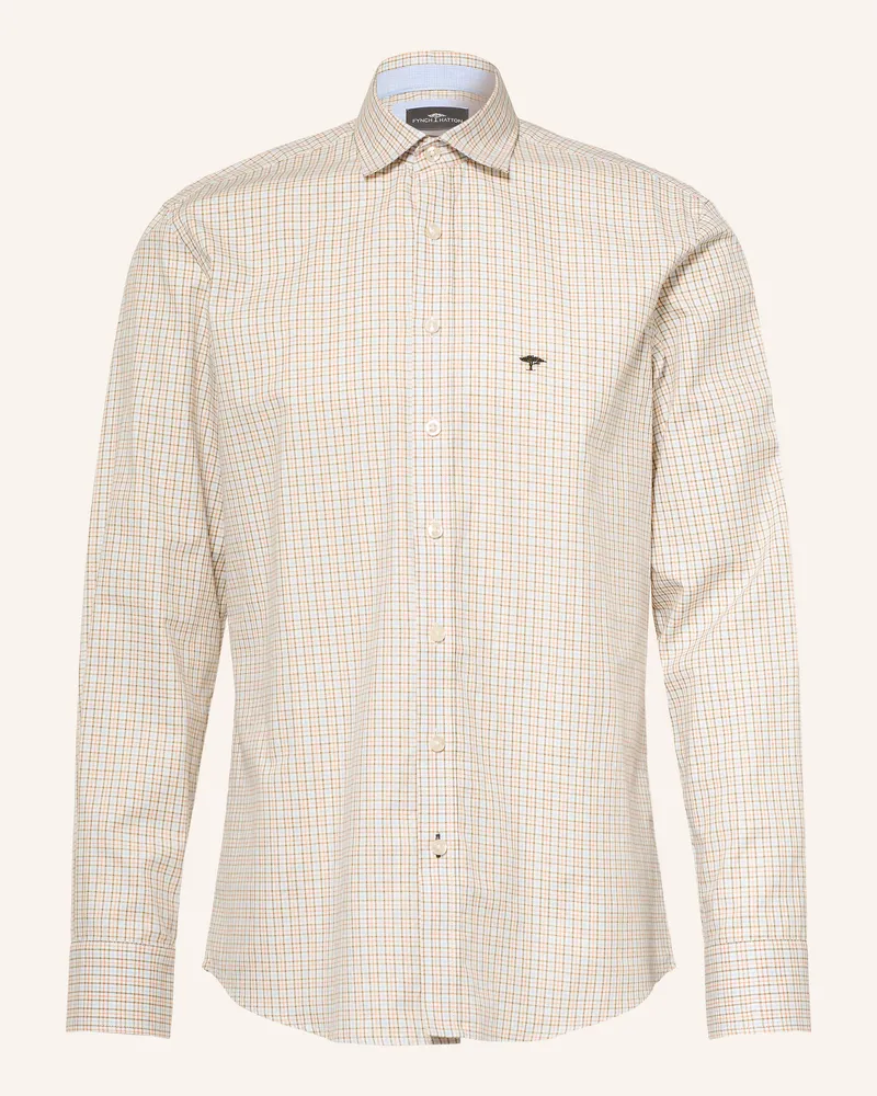 Fynch-Hatton Hemd Regular Fit orange Ecru