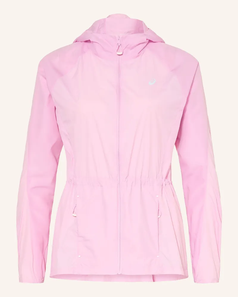 Asics Laufjacke Road rosa Helllila