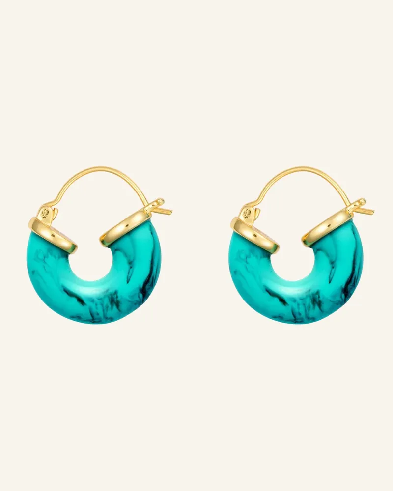 Anni Lu Ohrhänger PETIT SWELL TURQUOISE by GLAMBOU Grün