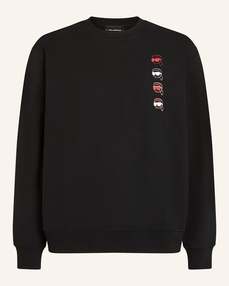 Karl Lagerfeld Sweatshirt schwarz Schwarz