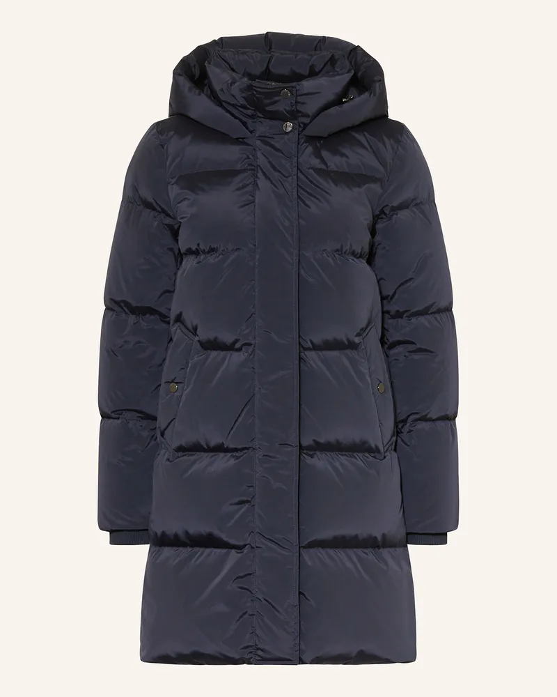 Woolrich Daunenmantel Kelly blau Dunkelblau