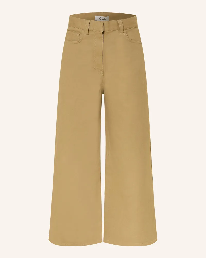 COS 7/8-Hose beige Dunkelgelb