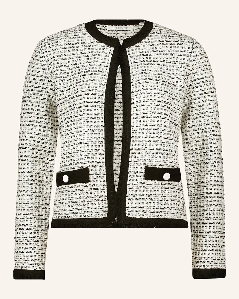 Betty Barclay Strickjacke Weiss