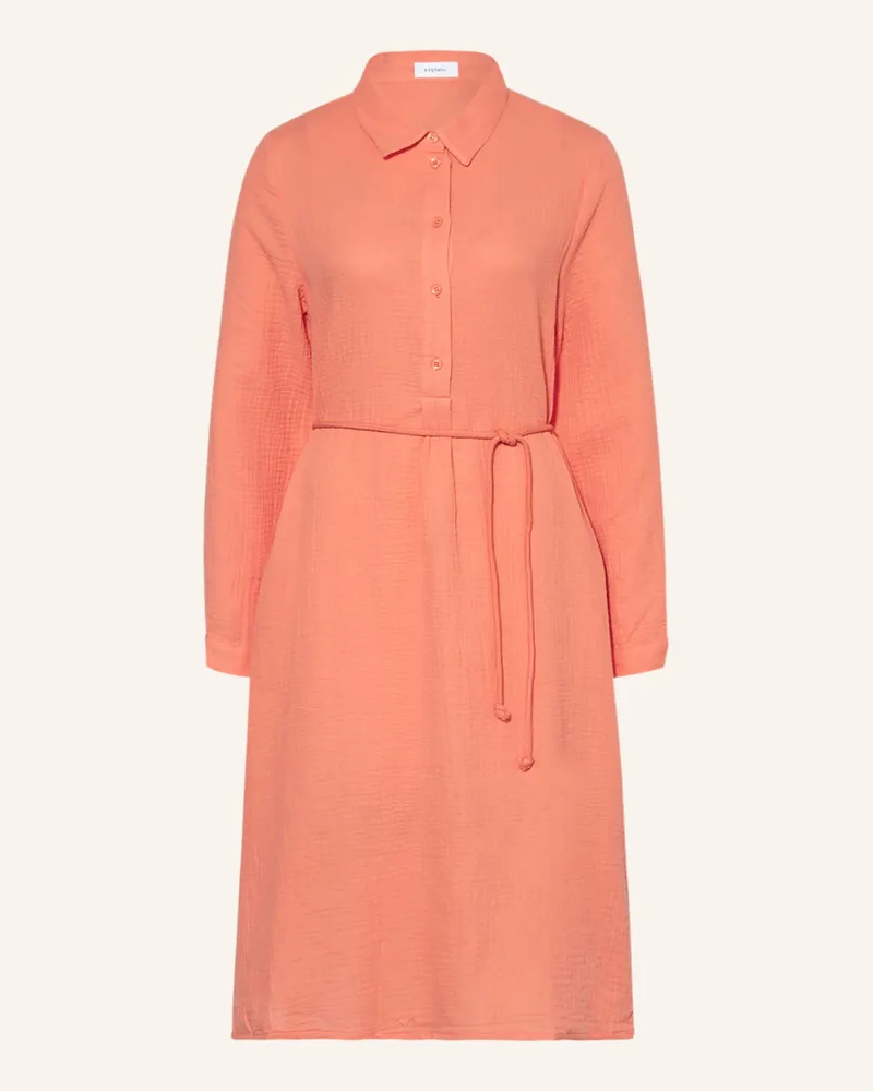 Darling Harbour Musselinkleid orange Aprikose