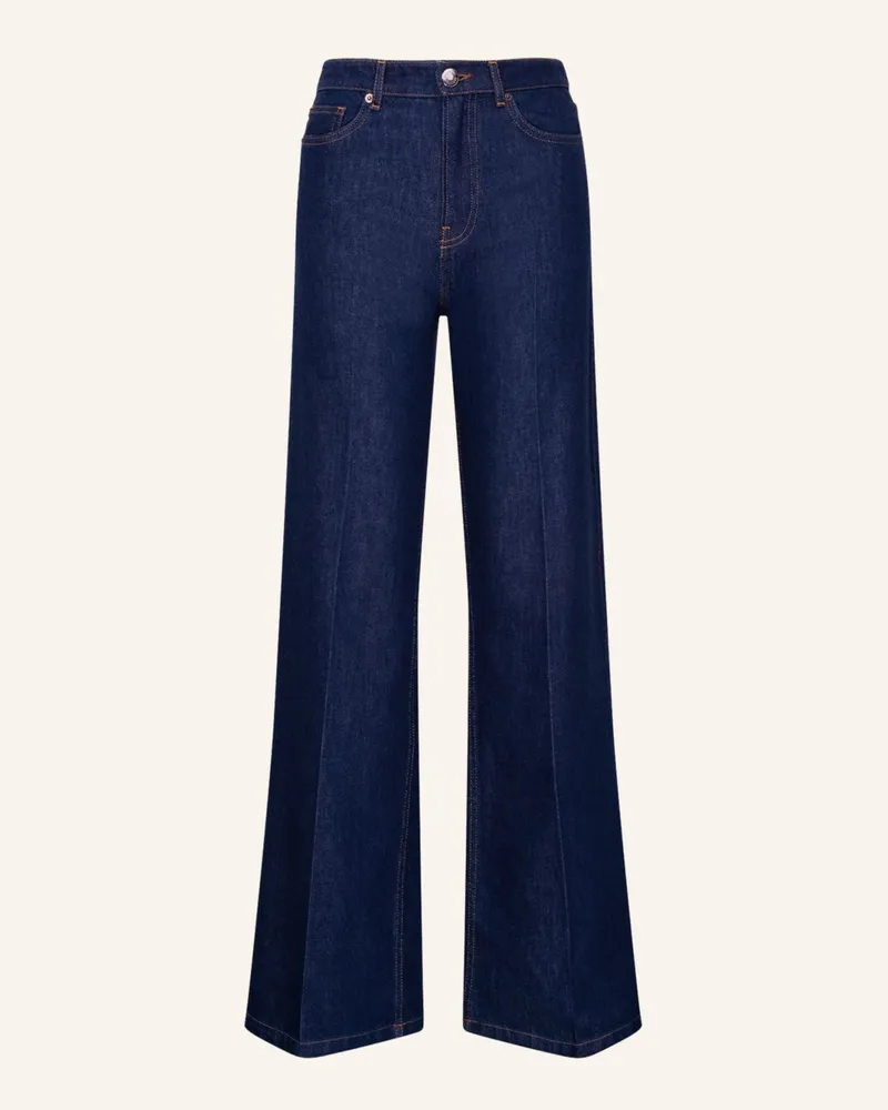 Seidensticker 5-Pocket Denim blau Dunkelblau