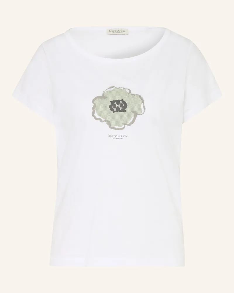 Marc O'Polo T-Shirt weiss Weiss