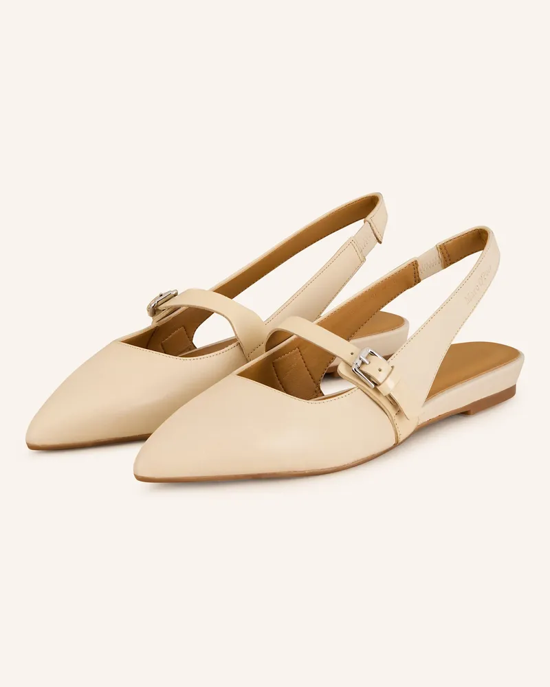 Marc O'Polo Slingballerinas PENELOPE 2A Creme