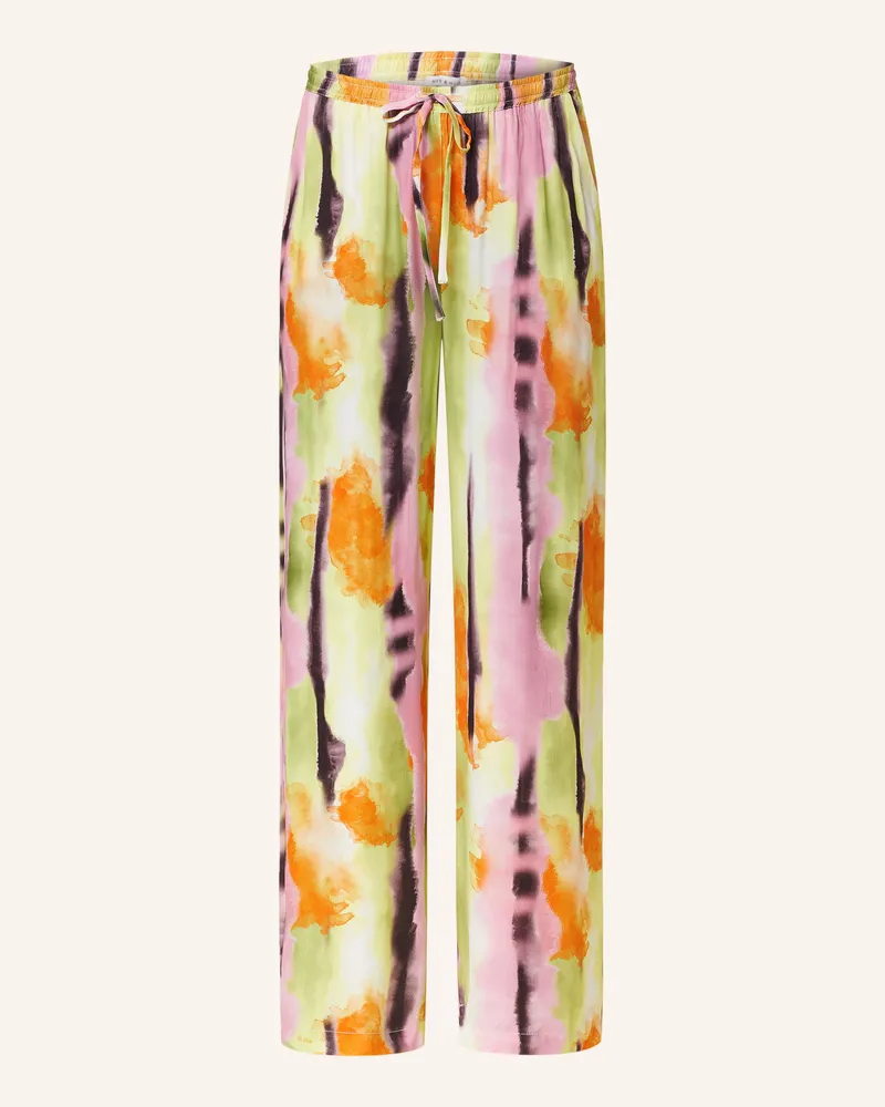 Mrs & HUGS Marlenehose Hellgrün