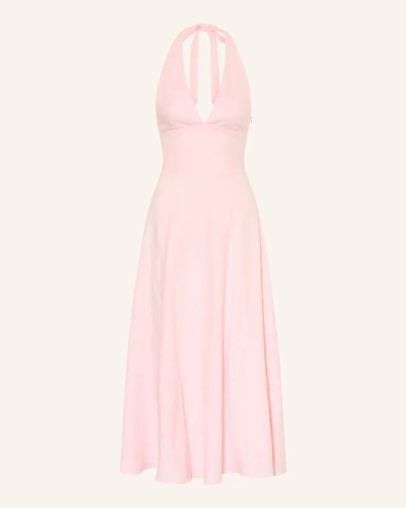 Faithfull The Brand Leinenkleid Marais pink Hellrosa