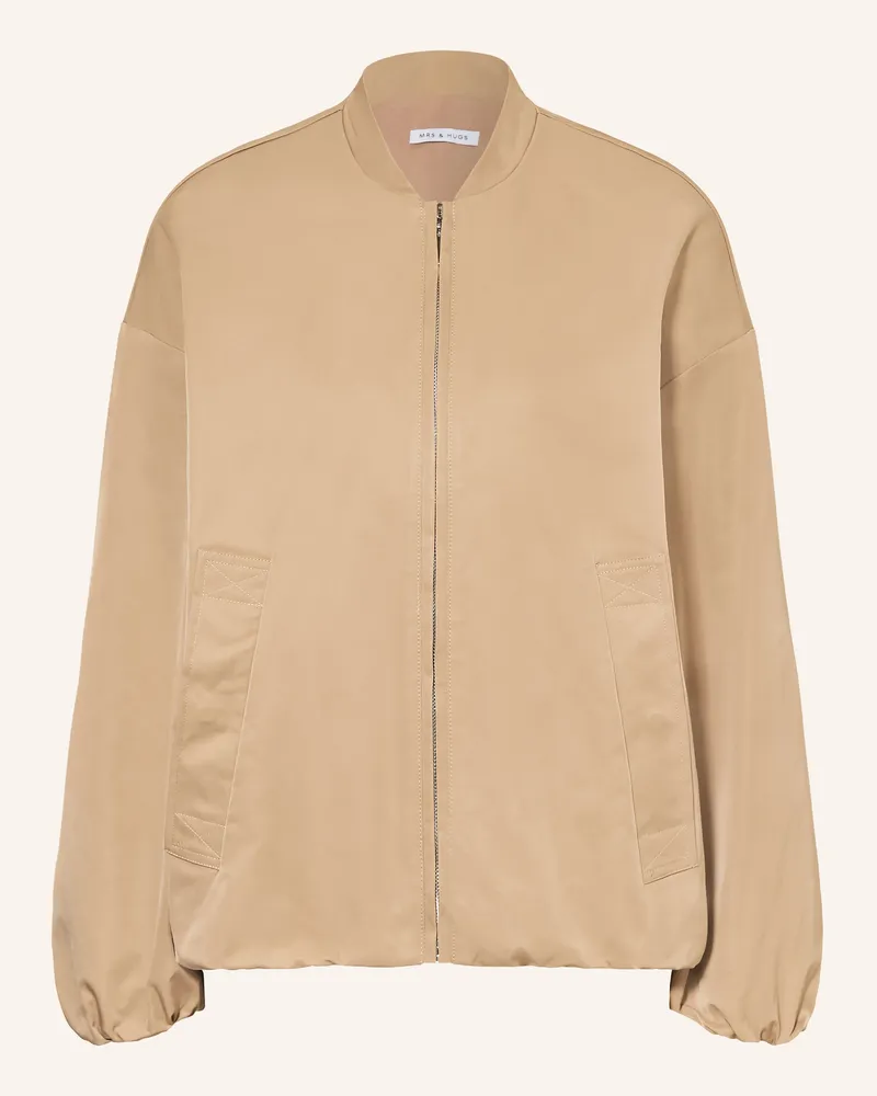 Mrs & HUGS Blouson Abby beige Camel