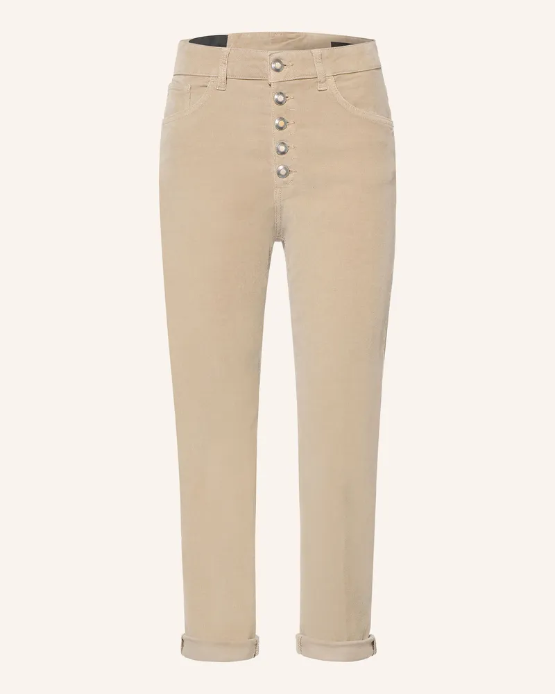 Dondup 7/8-Chino Koons Aus Cord beige Beige