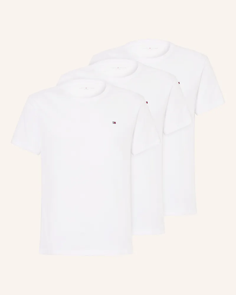 Tommy Hilfiger 3er-Pack T-Shirts weiss Weiss