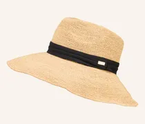Strohhut beige