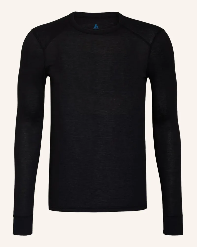 Odlo Funktionswäsche-Shirt Active Warm Eco schwarz Schwarz