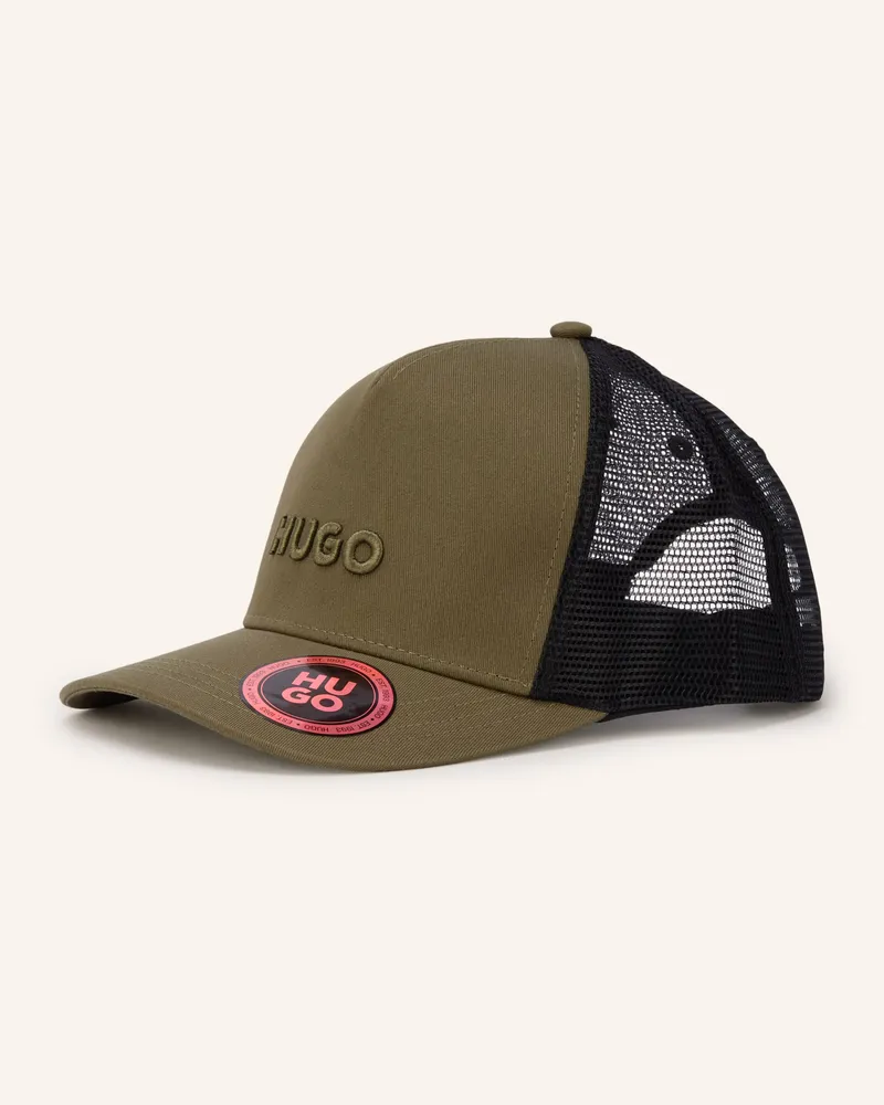 HUGO BOSS Cap gruen Oliv