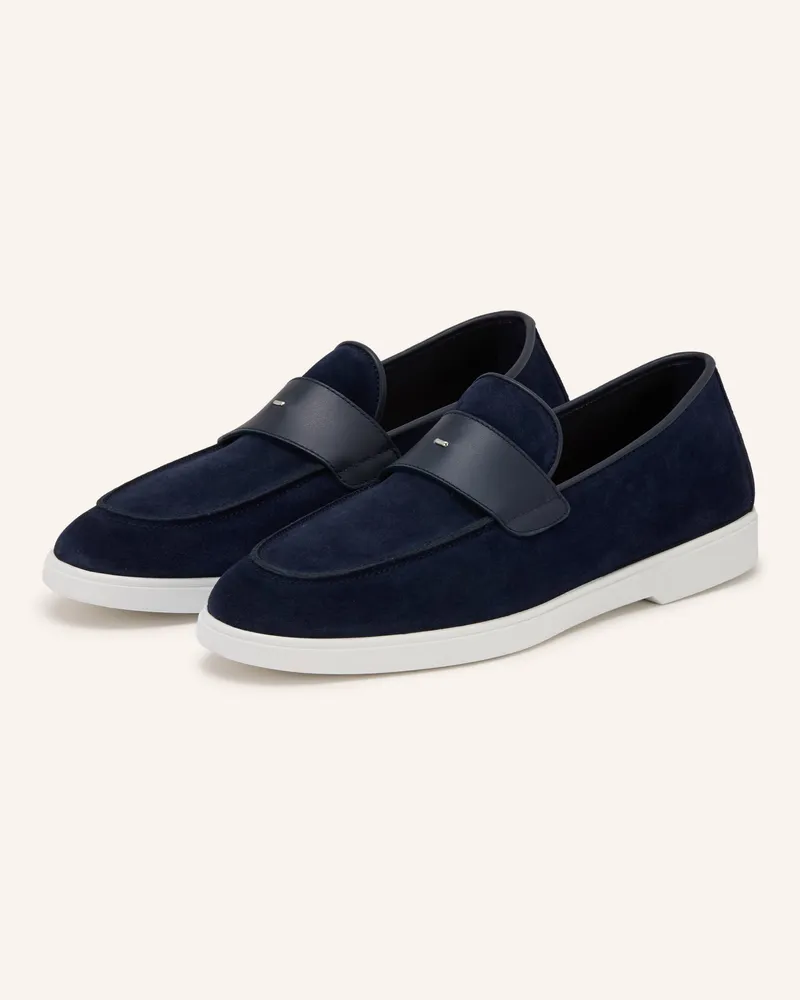 Giuseppe Zanotti Loafer Annapurna blau Dunkelblau