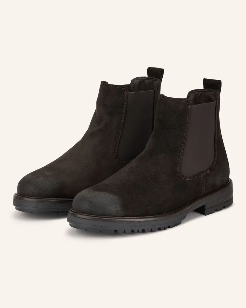 Marc O'Polo Chelsea-Boots braun Dunkelbraun