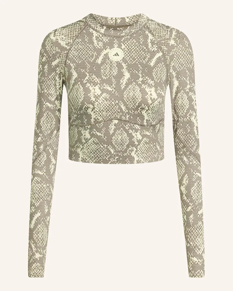 adidas Cropped-Longsleeve ADIDAS BY STELLA MCCARTNEY Taupe