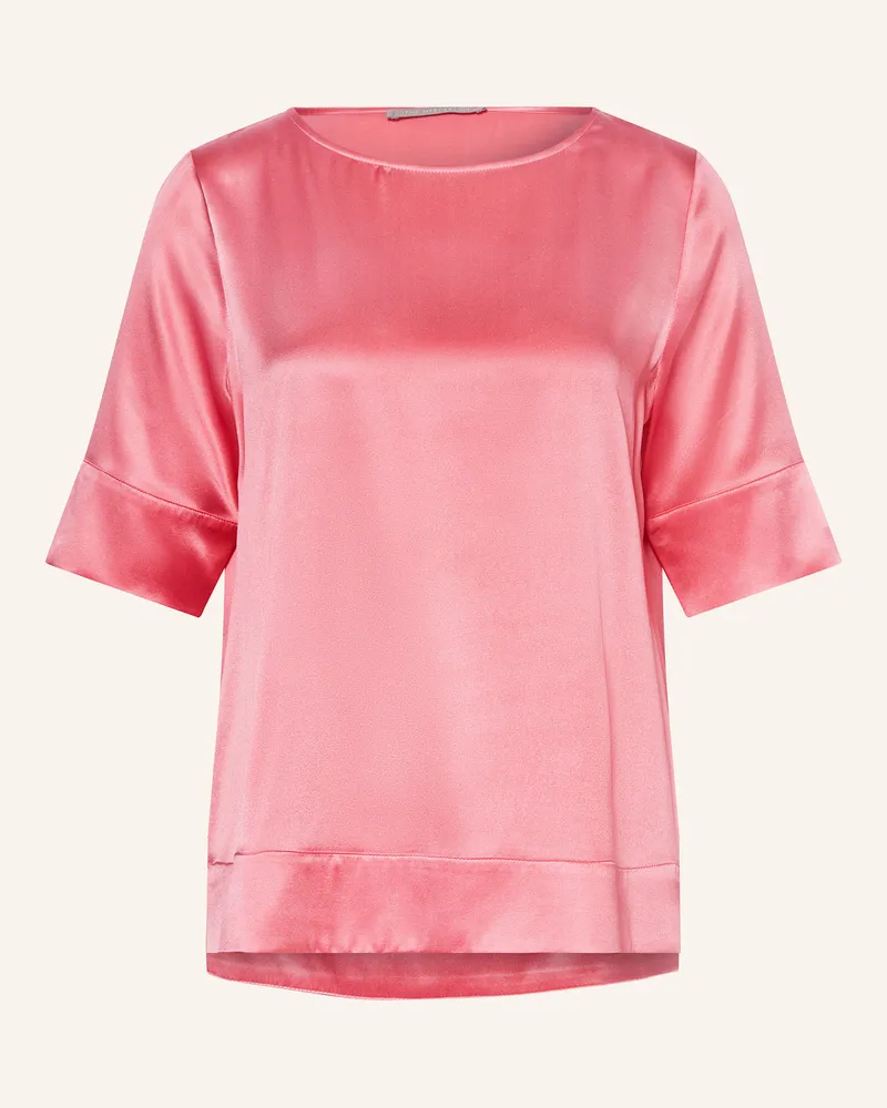 (THE MERCER) N.Y. Blusenshirt aus Seide Lachs