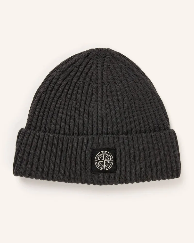 Stone Island Mütze Dunkelgrau