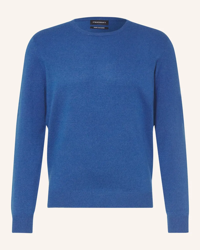 Strokesman's Strokesman Cashmere-Pullover blau Blau