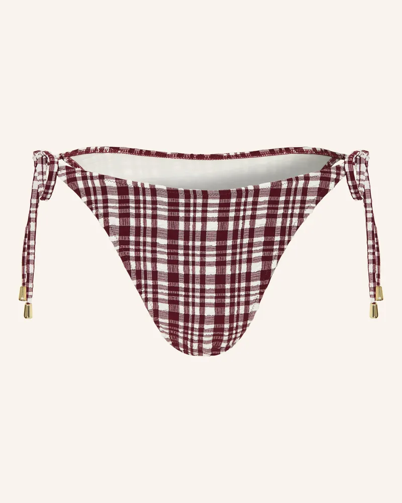 Mrs & HUGS Triangel-Bikini-Hose Dunkellila