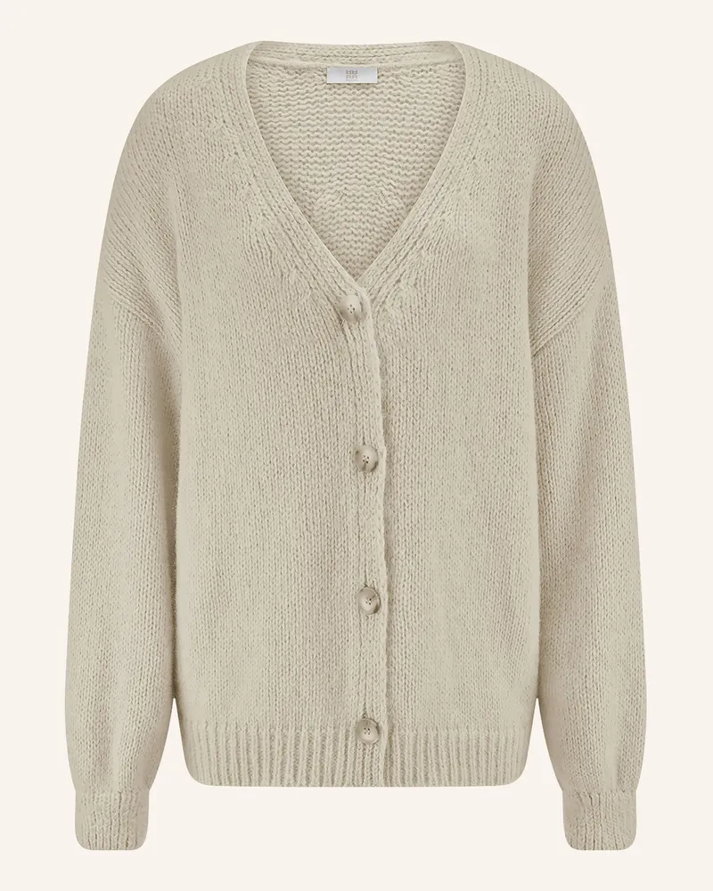 Riani Strickjacke Mit Alpaka beige Creme
