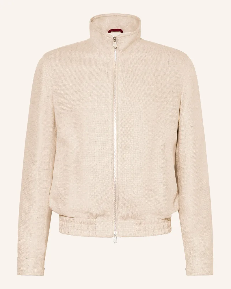Brunello Cucinelli Blouson weiss Ecru