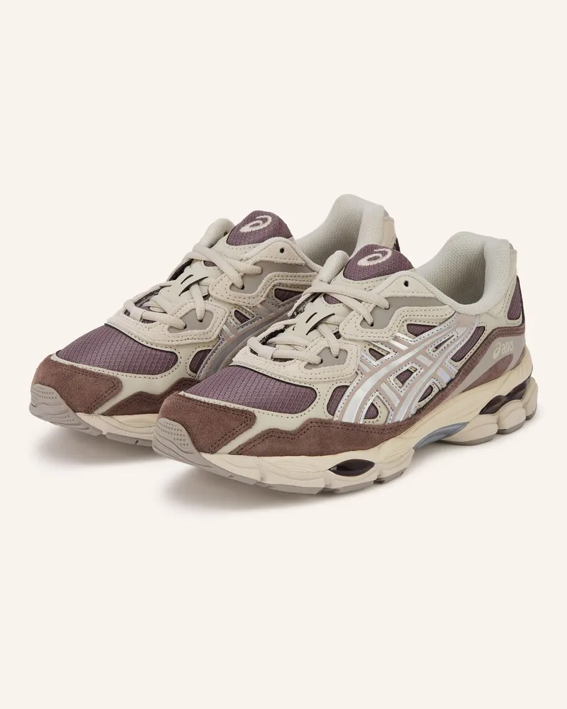 Asics Sneaker Gel-Nyc silber Braun