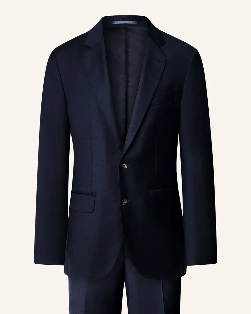 Hackett Anzug Sr Lp Plain Wool W blau Dunkelblau