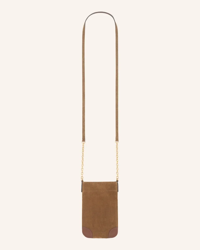 Gerard Darel Kleinlederwaren Charlotte Phone braun Braun