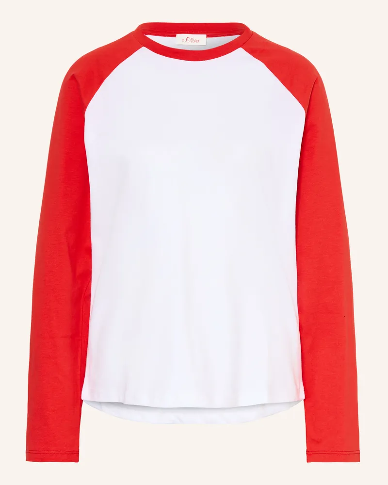 S.Oliver Longsleeve rot Rot