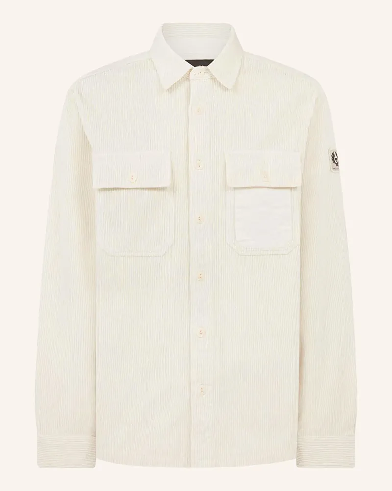 Belstaff Cord-Overjacket FALLGATE Comfort Fit Ecru