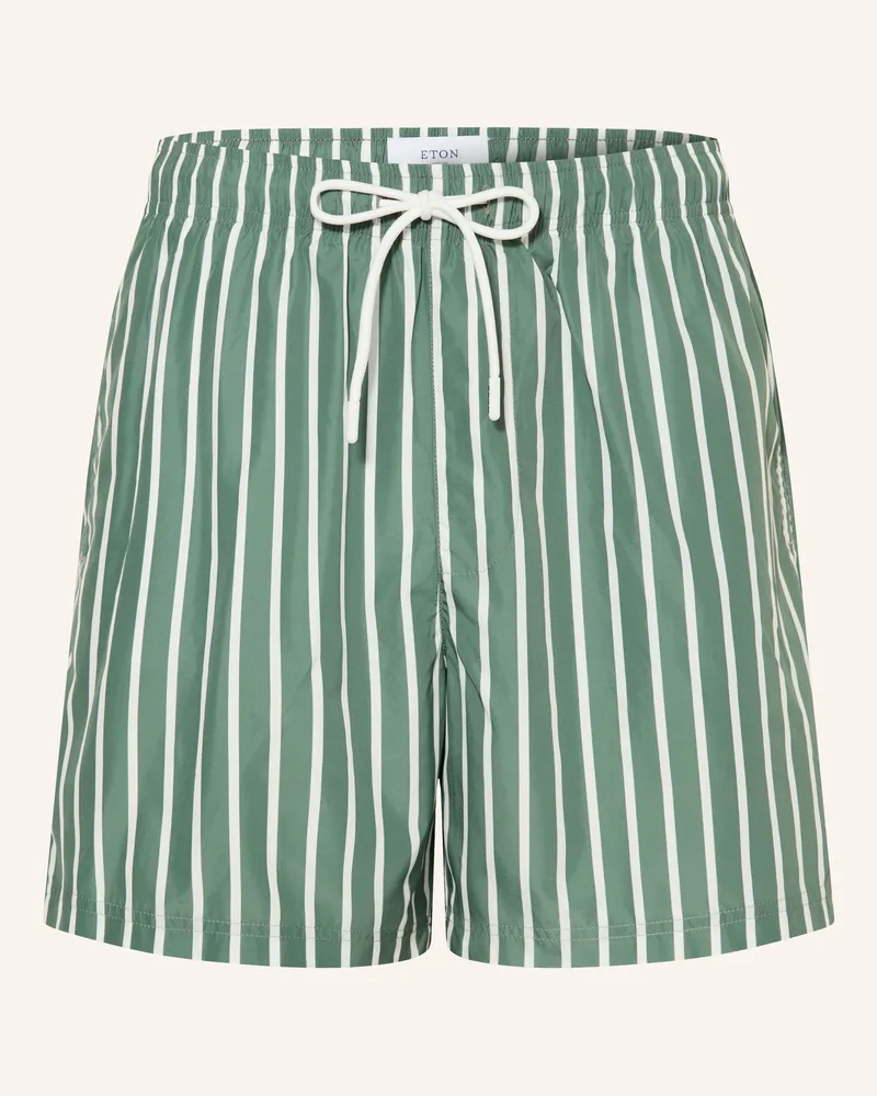 Eton Badeshorts gruen Grün
