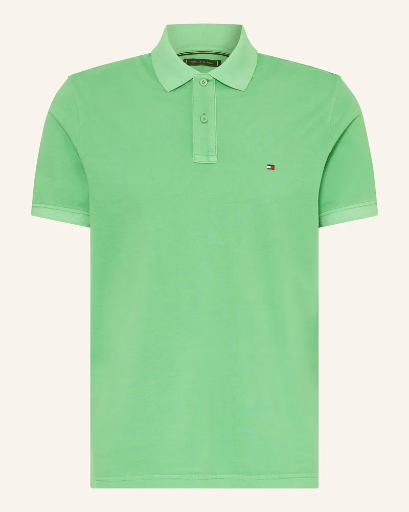 Tommy Hilfiger Piqué-Poloshirt Regular Fit Grün